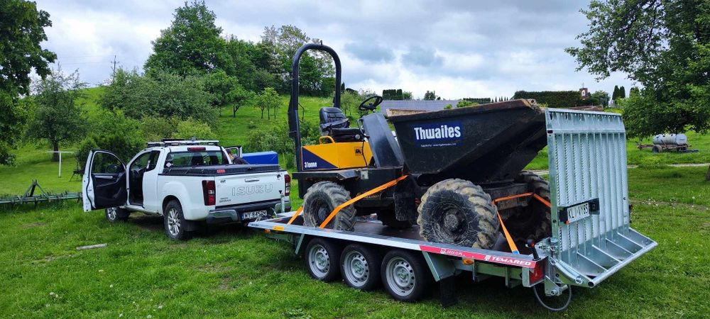 Wynajem sprzętu budowlanego, wozidła, koparki