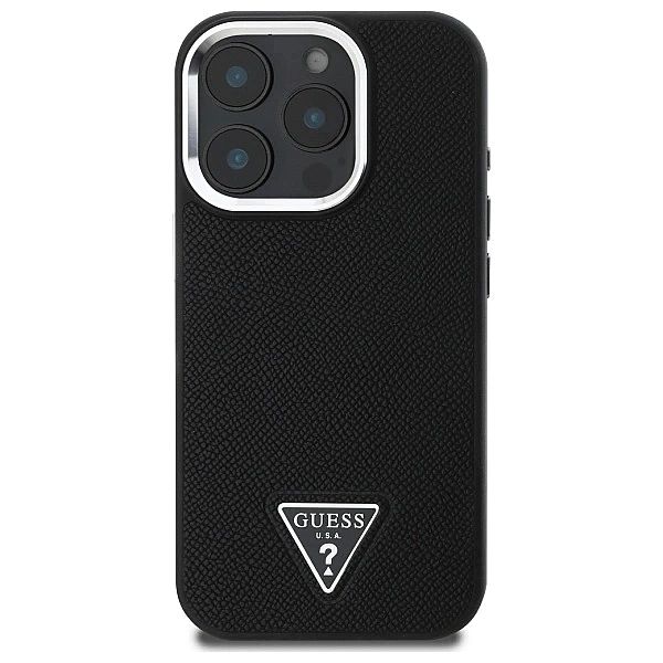 Guess GUHMP16XPGTSPSK iPhone 16 Pro Max 6.3" czarny/black hardcase Gra