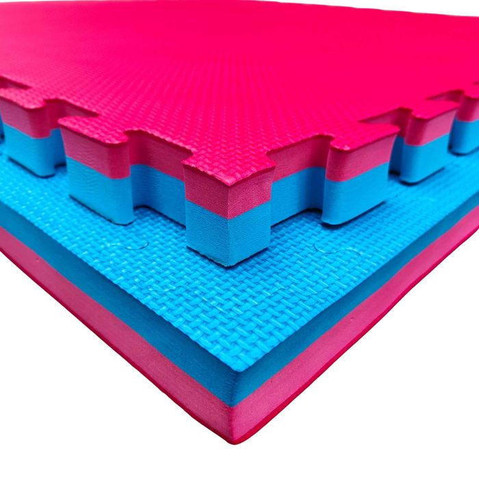 Mata piankowa puzzle 4cm 100cmx100cm ćwiczeń sportów walki judo karate