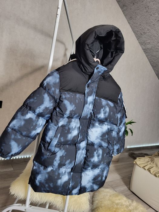 нереально крутий пуфер, подовжена куртка-пальто унісекс