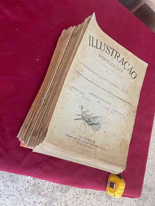 Revista "Ilustração Portuguesa" serie 1 (119 revistas)