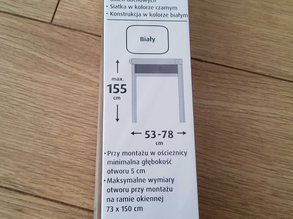 Markiza okienna, rolowana, moskitiera CANDO