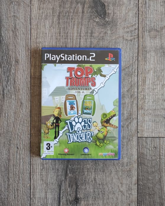 Gra PS2 Top Trumps Dogs & Dinosaurs Wysyłka OLX Gwarancja Pobranie