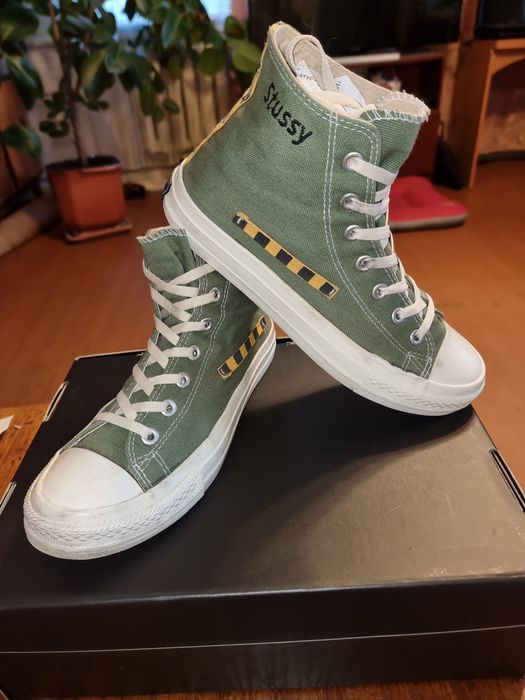 Високі кеди Converse Stussy устілка 26см, відмінний стан