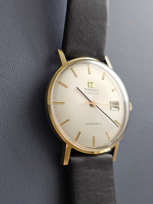 TISSOT Visodate automatic złoty 14k * stan kolekcjonerski *