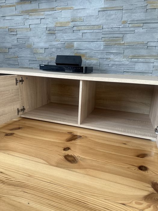 Szafka RTV Norton 160 cm – Agata Meble – Dąb Sonoma