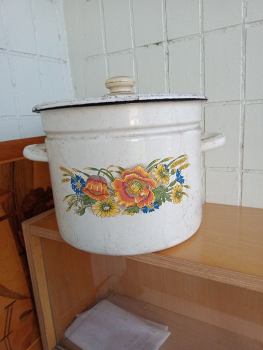 Снайге+ запчасти,Кастрюля с крышкой большая,для холодного,засолки