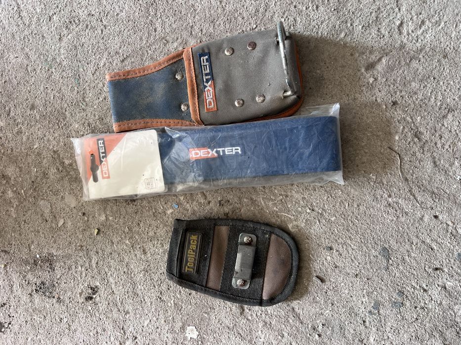 Cinto e suporte de fita métrica
