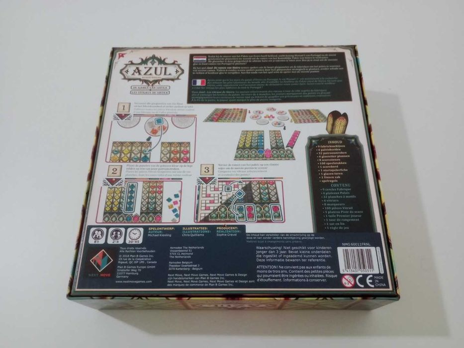 Azul Vitrais de Sintra - Jogo de Tabuleiro