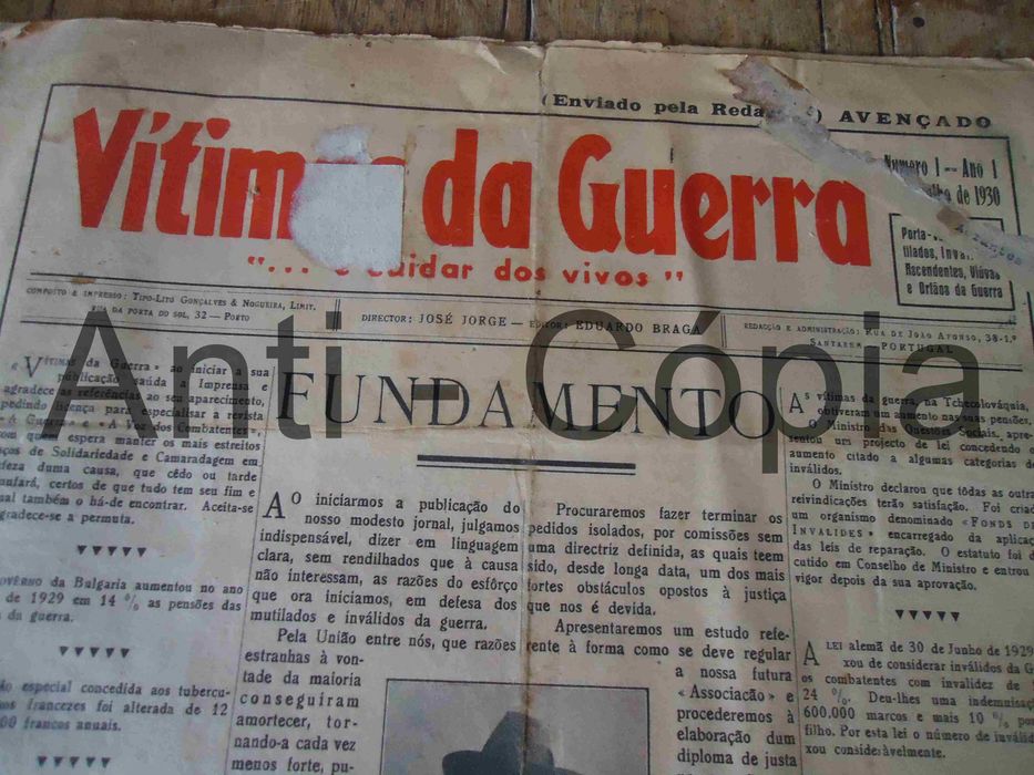 Jornais n.º 1 - 1906 a 1942