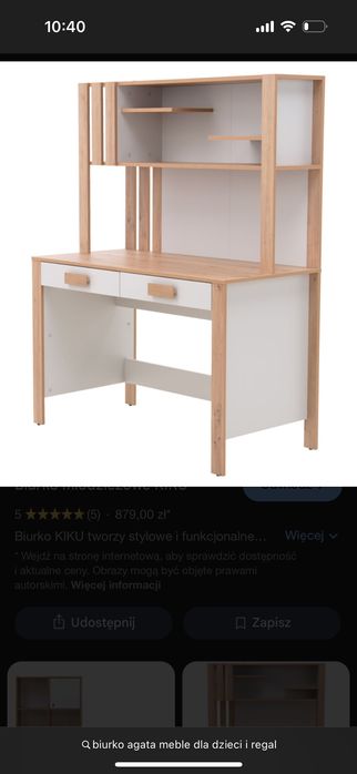 Biurko dziecięce/ młodzieżowe