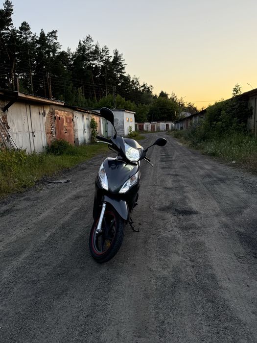 honda dio 110 пушка