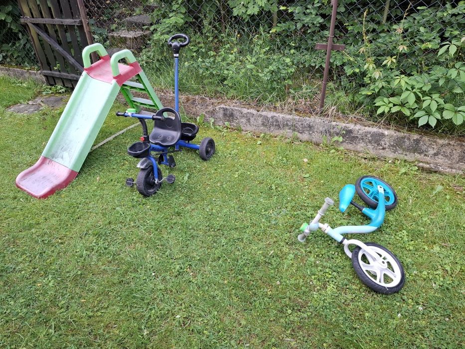 Rowerek biegowy, rowerek trójkołowy, ślizgawka  za darmo