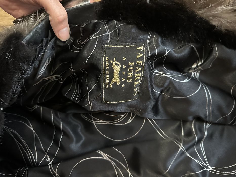 Жилетка жіноча хутро норка + чорнобурка