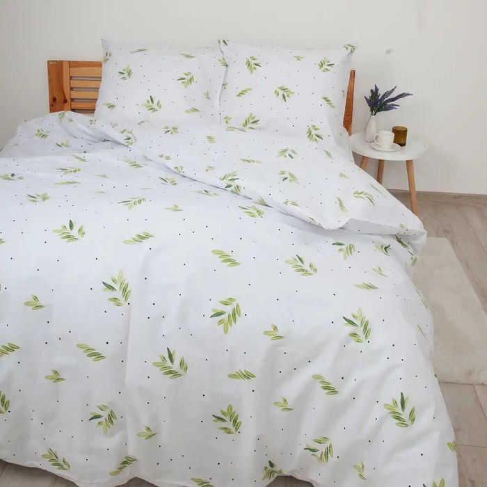 Постільна білизна Greece, полуторна без простирадла ранфорс 70х70