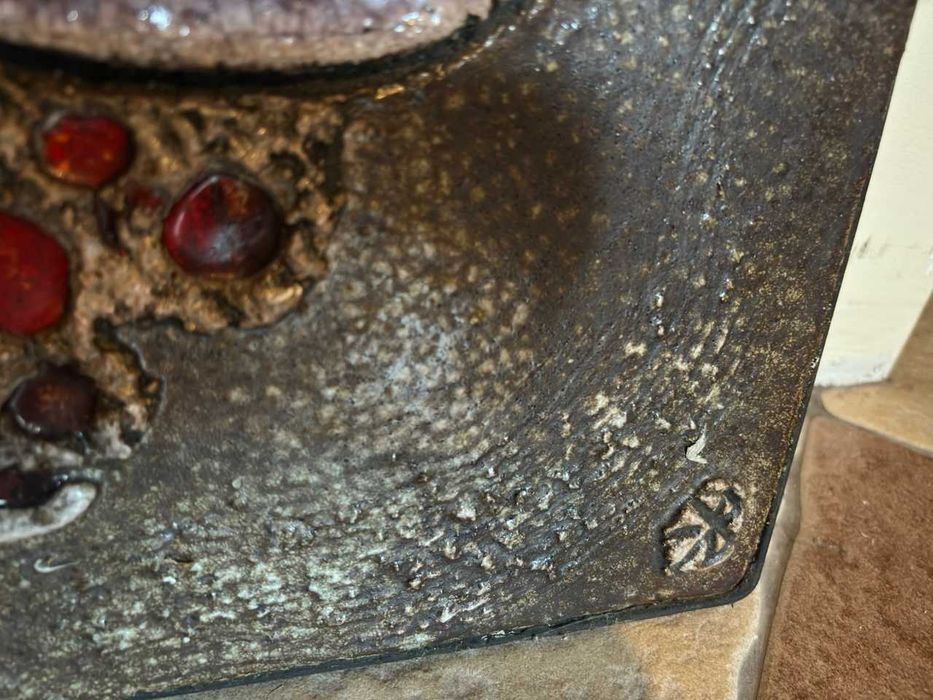 Ceramiczny kwiat, obraz autorstwa artysty ceramika Bolesława Książka