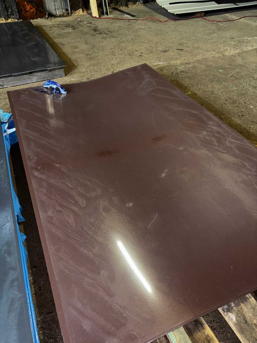 Blacha płaska , antracyt, czarna, brąz, arkusze