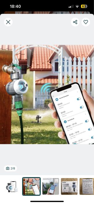 Programador temporizador wifi Rega RainPoint - NOVO