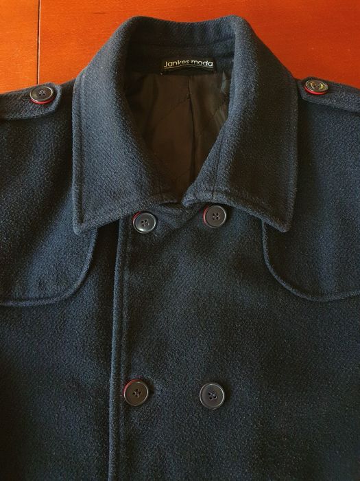 Młodzieżowy męski krótki płaszcz 170 cm