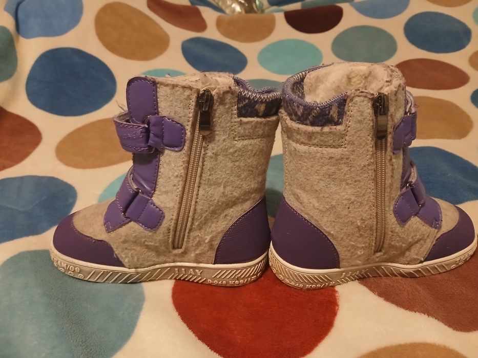 Валянки зимові для дівчинки  Котофей 28 розмір