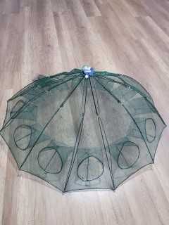 Siatka na ryby do odławiania ryb parasolka żywca 8 otworów