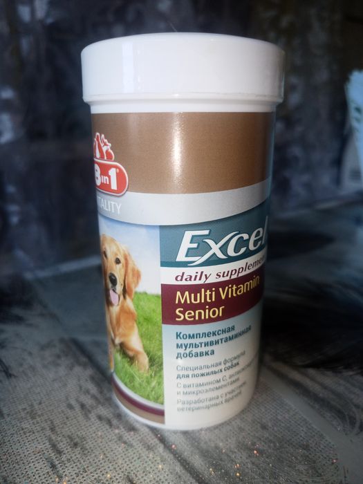 Вітаміни для собак Excel Senior