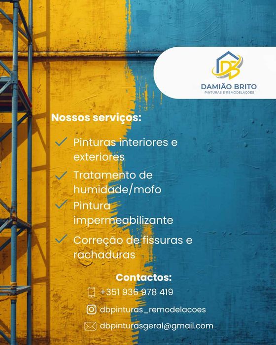 Remoção de mofo e Pintura - Empresas e Particulares
