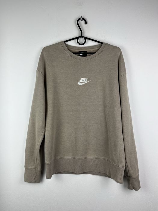 Beżowa bluza sportowa męska Nike rozmiar M fit L hoodie sport