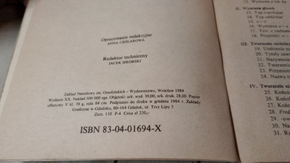 Zasady pisowni polskiej i interpunkcji ze słownikiem ortograficznym