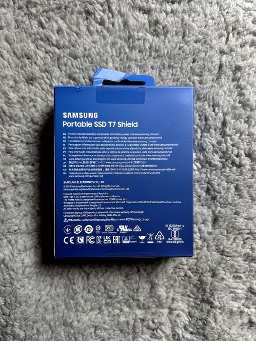 Samsung Portable SSD T7 Shield 2TB dysk zewnętrzny