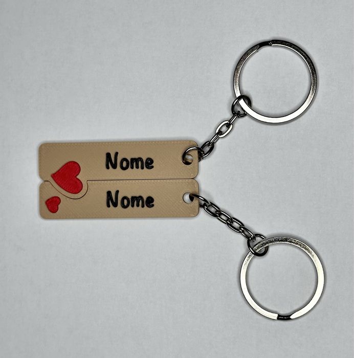 Porta chaves duplo dia dos namorados