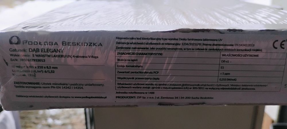 Deska podłoga beskidzka dąb elegant