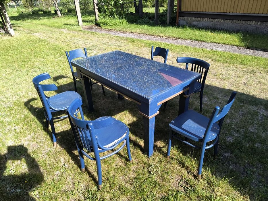 Zestaw ogrodowy Prl
