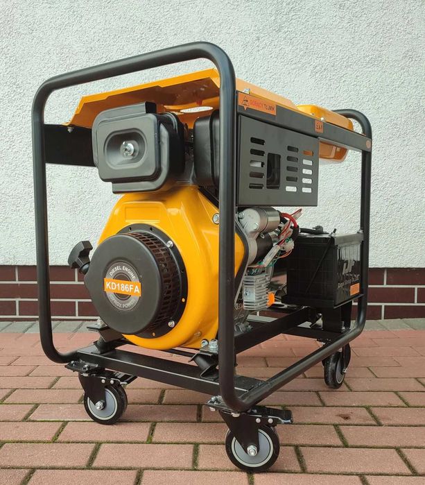 Agregat prądotwórczy Diesel 5,0 kW Kiprox KDE6500E 5,0 kW