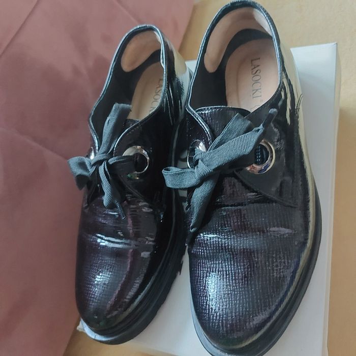 Botki lakierki Lasocki nr 38