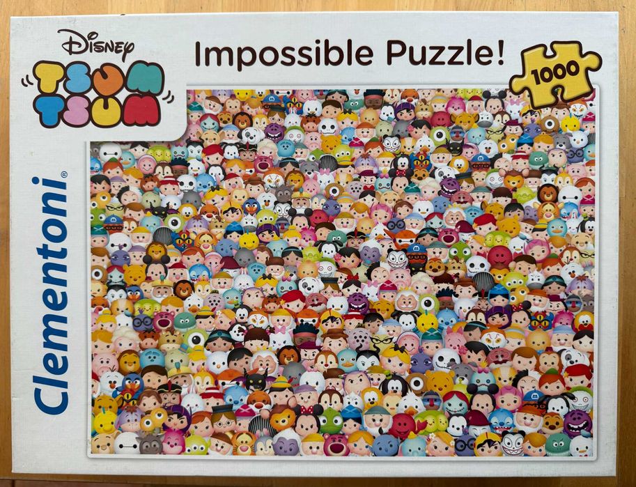 Puzzle Clementoni 1000 Disney Impossible  "Tsum Tsum"