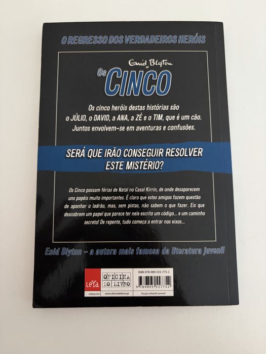 Livro Os Cinco - Nova Aventura dos Cinco