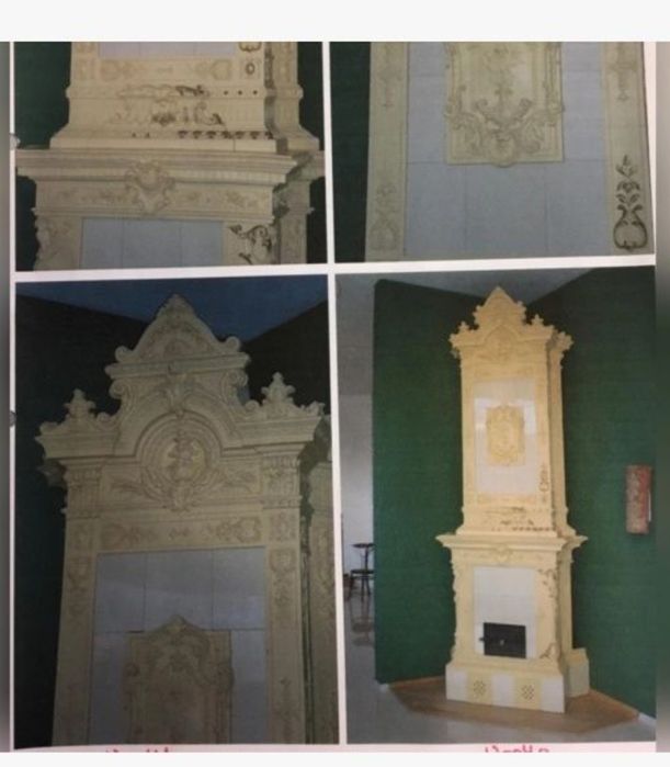 Piec kaflowy, piece kaflowe kominek kafle koza ogrzewanie