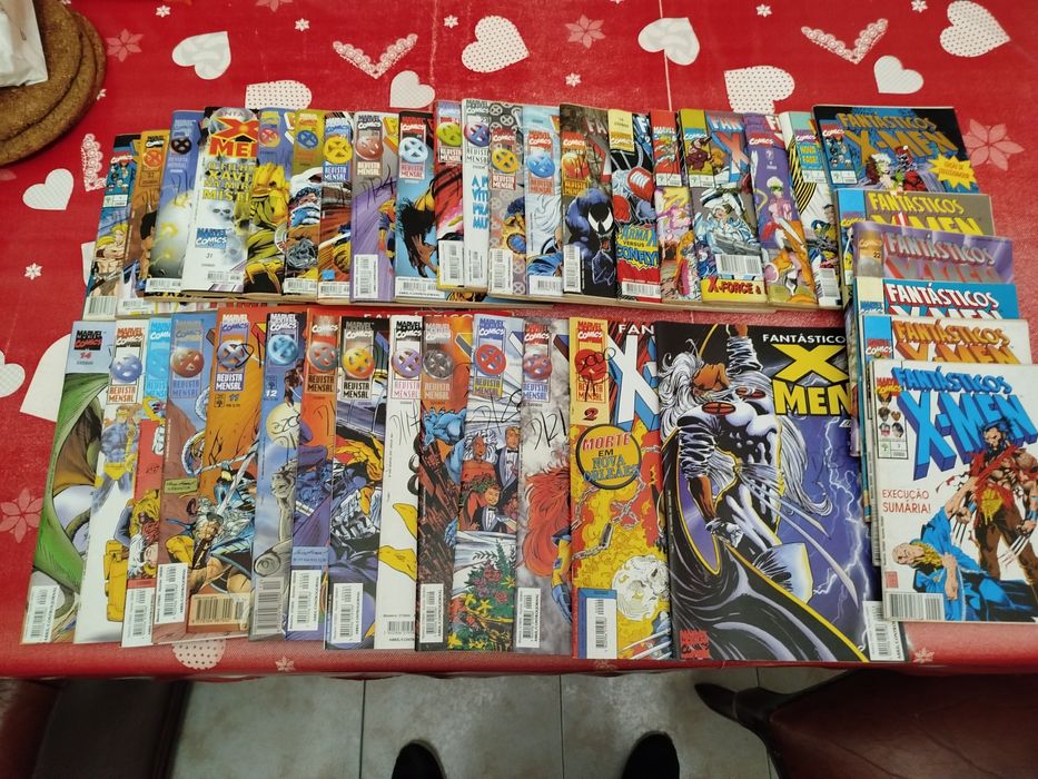 MEGA LOTE X-MEN (43 Revistas) | Anos 90 Ed. Abril Portugal (Inclui 2x Nº1!)
