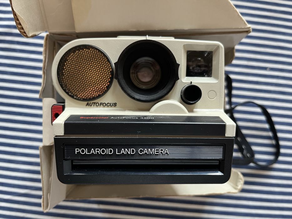 Aparat Polaroid SuperColor AutoFocus 3500 z lampą błyskową