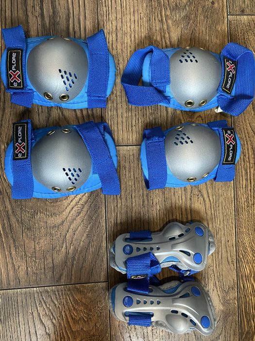 Комплект налокотники наколенники назапястники захист колін ліктів рук