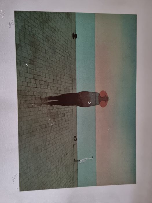 Serigrafia de Miguel Yeco