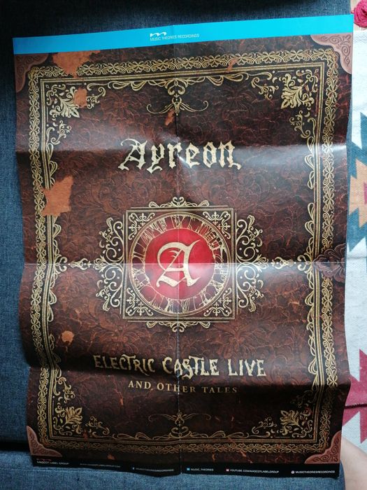 Poster oficial Ayreon Electric Castle Live