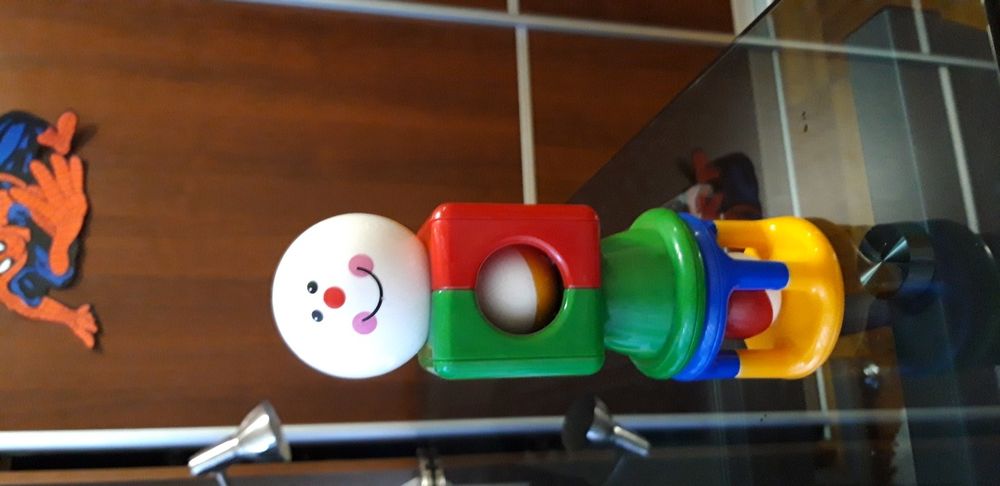 Пірамідка у вигляді клоуна Tolo Toys