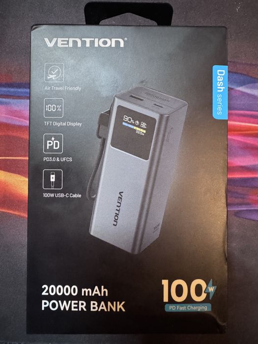 Повербанк Vention 20000mAh/100W