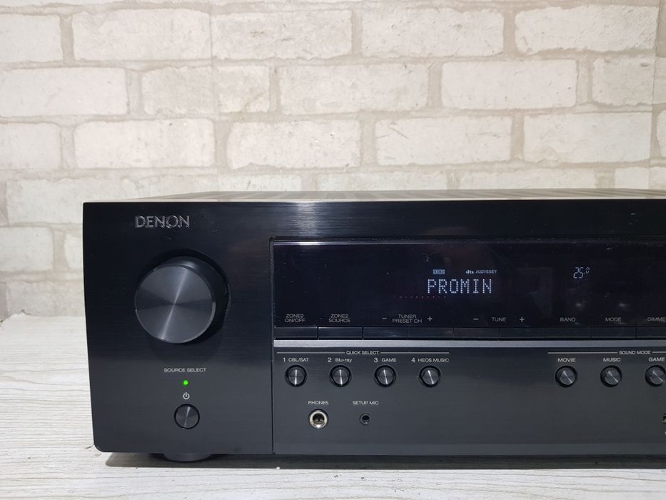 Пульт!5.1 AV ресивер  Denon AVR-S760,165Вт,AirPlay,Wi-Fi,8К, Bluetooth