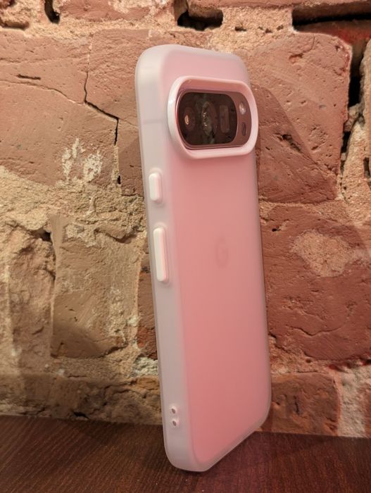 Чохол Білий матовий для Google Pixel 9 9a 9Pro 9 Pro XL Hybrid Чіткі Кнопки