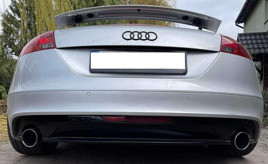 tłumik przelotowy wydech AUDI TT 8J RS S-line 100mm