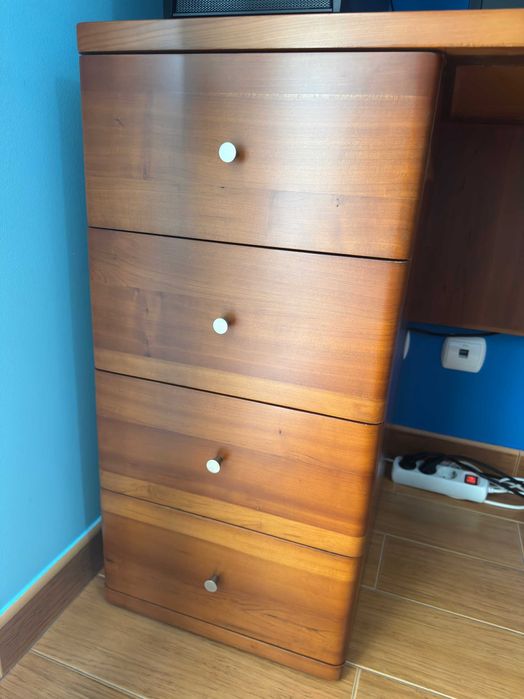 Secretária Madeira Castanha