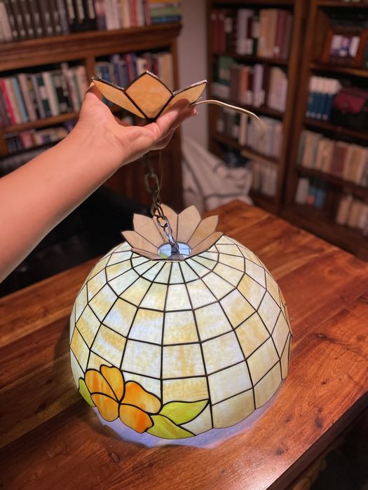 Lampa witrażowa wisząca - możliwość zakupu 2 sztuk